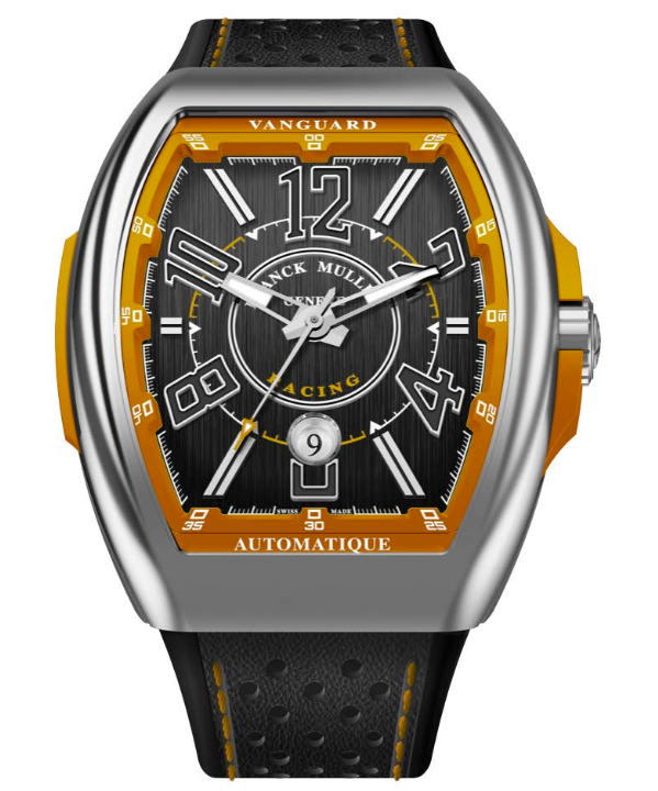 Best FRANCK MULLER Vanguard Racing V 45 SCDT ACRCG OR Replica Watch